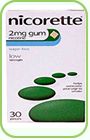NICORETTE GUM 2MG X 30 PIECES
