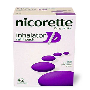 Nicorette Inhalator Refill Pack - Size: 42