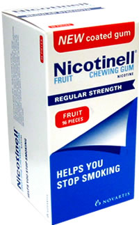Nicotinell Fruit Chewing Gum 24 pieces 4mg Health and Beauty