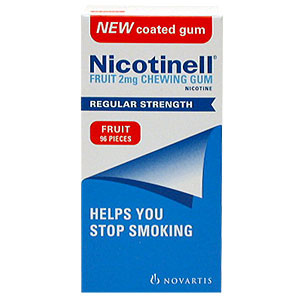 Nicotinell Original Fruit 2mg Chewing Gum - Size: 96