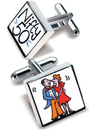 Unbranded Nifty 50 Cufflinks