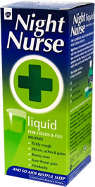 Green syrup containing in 20ml: Paracetamol 1000mg