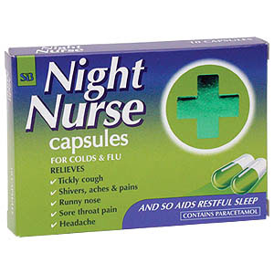Night Nurse Capsules - Size: 10