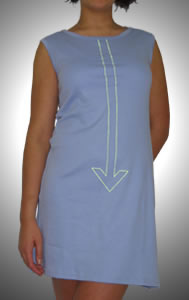 Versatile ladies sleepwear with glow in the dark p