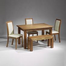 Unbranded Nimbus Dining Set (130cm Table   6 Chairs)