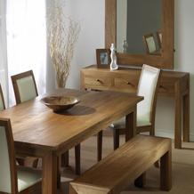 Unbranded Nimbus Dining Set (180cm Table, 4 Chairs   Bench)