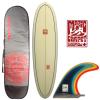 Unbranded Nine Plus Magic Carpet Surfboard Package 7`4.