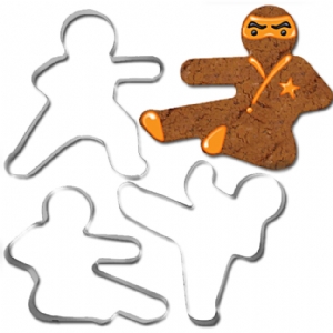 Unbranded Ninjabread Men Cookie Cutters