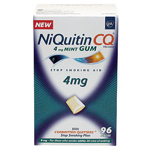 Niquitin CQ 4mg Mint Gum cl - Size: 96 cl