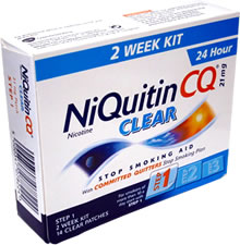 Niquitin CQ Clear Step 1 21mg 14 patches