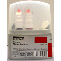 Two pen kit containing:   Primer and Touch-up paint with brush and pen nib applicators  Glass