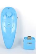 Wireless Nunchuk controller from Njoy for use with Nintendo Wii console.