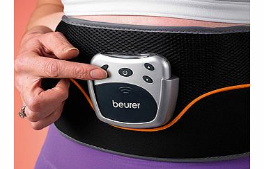 This new stomach toning belt from Beurer is the best weve tried, as it works without messy, expensive and cold contact gel. Instead, the pads adhere to the skin simply by dampening them under the tap. Fitted with 4 electrodes, it stimulates both you