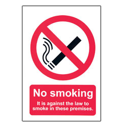 Unbranded No Smoking Sign