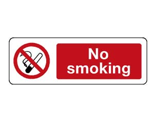 Unbranded No smoking signs