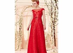 Unbranded Noble Bateau Short Sleeve Sequins Evening