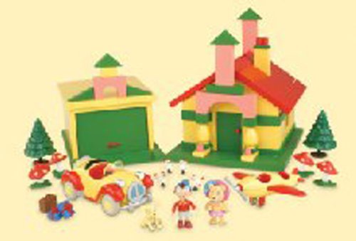 Noddy Toy Land Set- Golden Bear products Limited