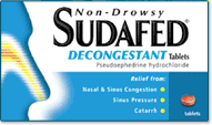 Non-Drowsy Sudafed Tablets 12x