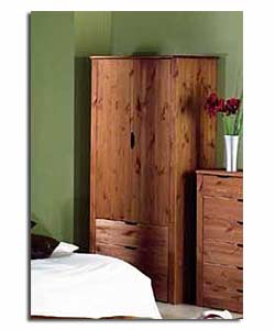 Nordic 2 Door and 3 Drawer Wardrobe