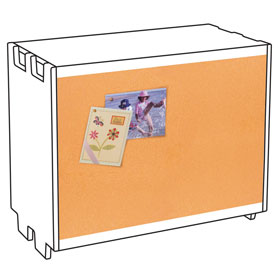 Unbranded Northcote Pinboard Backing Panel