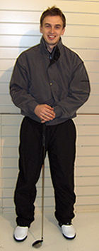 Northwestern Golf Mens Suit Grey
