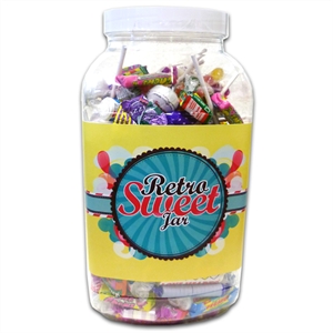 Unbranded Nostalgic Sweets Jar - 1.5 kg