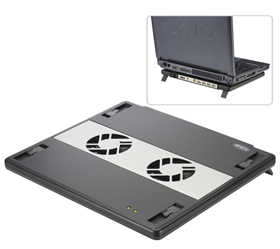 Notebook Cooling Pad with 4 Port USB 2.0 Hub