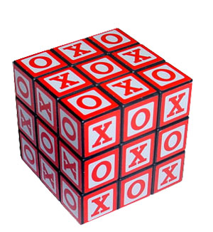 Unbranded Noughts and Crosses Cube