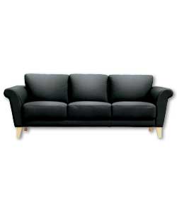 Novara Large Sofa - Black