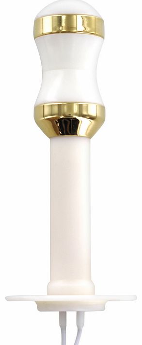 Medical Grade probe. Nickel-free electrodes. Double ring electrodes. Can be used vaginally or anally. Suitable for EMS and biofeedback.