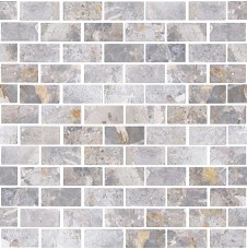 Unbranded NSM Lemon Marble Polished Brick Mosaic