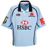 NSW Waratahs Home Rugby Shirt.