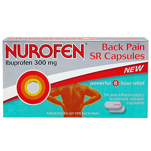 Nurofen Back Pain SR Capsules - Size: 24