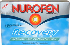 Nurofen Recovery - 12 Self-Dissolving Tablets