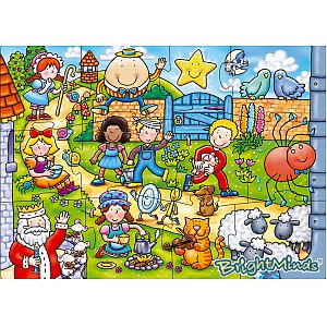 Unbranded Nursery Rhyme Puzzle and CD