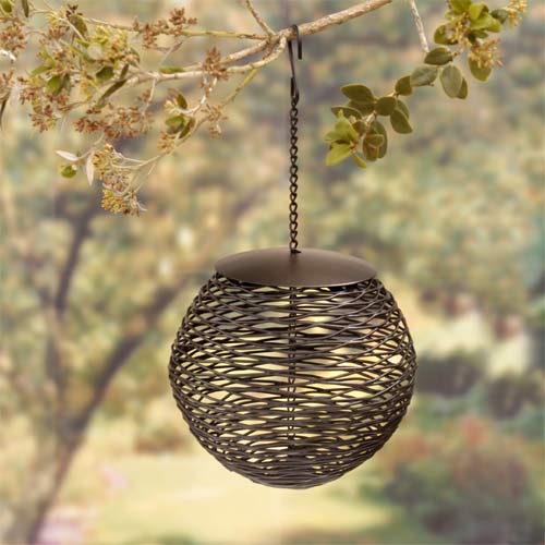 All durable steel construction this nut feeder will attract birds all over its sphere. Includes chai