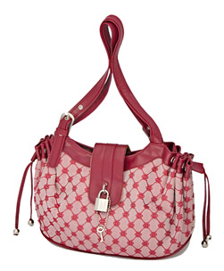 NYC Hobo Bag Pink/Red