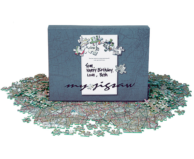 Unbranded O/S Home Map Jigsaw - 255pc