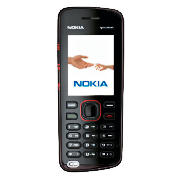 This Nokia 5220 mobile phone comes in black 