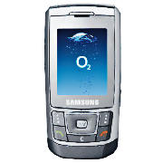 Unbranded O2 Samsung D900i Mobile Phone Chrome
