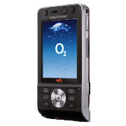 This Sony Ericsson W910i mobile phone comes on the O2 network and has a noble black finish.  The wal