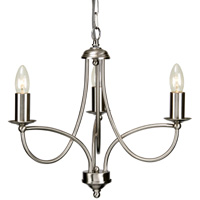 Unbranded OA2711 3AC - 3 Light Satin Chrome Hanging Light
