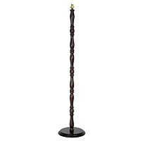 Unbranded OAFS1 MA - Mahogany Wood Floor Lamp