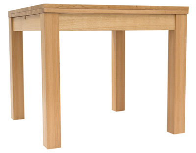OAK DINING TABLE EXTENDING PIAZZA