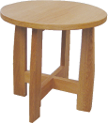 HOVE LIFESTYLE OAK ROUND LAMP TABLE