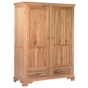 Oak Provencal 2 Door Wardrobe