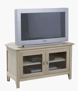 Oak TV Unit Corner