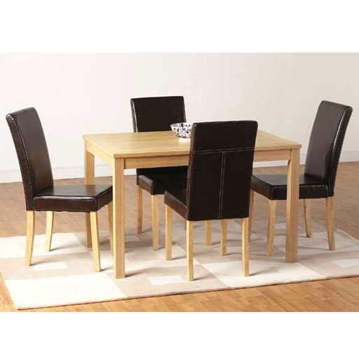 Unbranded Oakmere 5 Piece Dining Set (Merseyside Delivery Only)