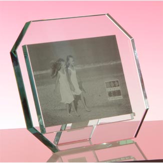 Octagon Glass 5 x 7 Horizontal