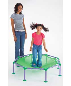 Octagonal Trampoline With Centre Flash Zone